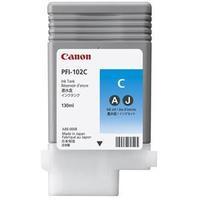 canon pfi 102c cyan ink cartridge