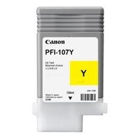 canon pfi 107y yellow ink cartridge 130ml