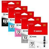 canon pgi 72 ink cartridge multipack pbkgypmpcco