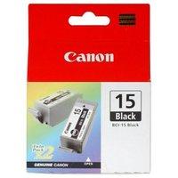 canon bci 15bk ink tank black twin pack