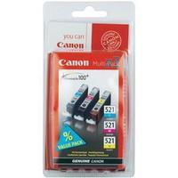 canon cli 521 cmy chromalife pack