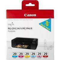 canon pgi 29 ink cartridge multipack cmypcpmr