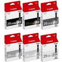 canon pgi 29 ink cartridge multipack mbkpbkdgygylgyco