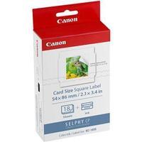 Canon KC-18IF Colour Ink & Paper Pack Credit Card