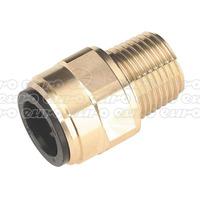 cas15bsa 15mm x 12bspt brass straight adaptor