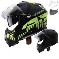 caberg stunt blizzard motorcycle helmet amp visor