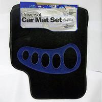 Car Carpet Mat Set With Heel Pad