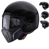 Caberg Ghost Carbon Open Face Motorcycle Helmet