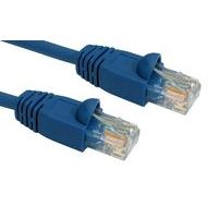Cables Direct Patch cable - RJ-45 (M) - RJ-45 (M) - 3 m - UTP - ( CAT 6 ) - molded - blue