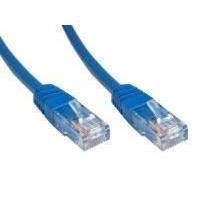 Cables Direct - Patch cable - RJ-45 (M) - RJ-45 (M) - 2 m - UTP - ( CAT 6 ) - molded - blue
