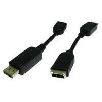 Cables Direct Display Port To HDMI Cable - 15CM