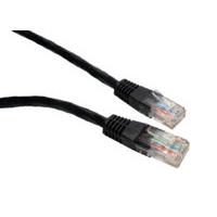 Cables Direct - Patch cable - RJ-45 (M) - RJ-45 (M) - 3 m - UTP - ( CAT 6 ) - molded - black