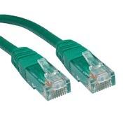 Cables Direct - Patch cable - RJ-45 (M) - RJ-45 (M) - 50 cm - UTP - ( CAT 6 ) - molded - green