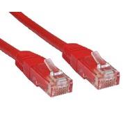 CABLES DIRECT 0.25M CAT 6 UTP MOULDED CABLE RED