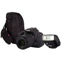 canon eos 700d slr kit inc 18 55mm lens 300eg bag 270ex ii speedlite