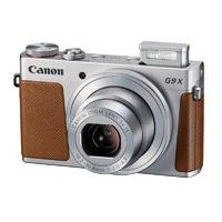 Canon PowerShot G9X Camera Silver, 20Mp CMOS , 3 x Zoom , Wi-Fi, 3.0" LCD