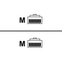 CAT 5E CABLE 7.6M RJ45 - MALE/MALE