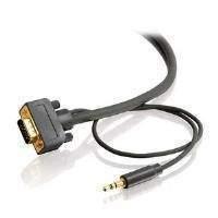 Cables To Go (30m) UXGA and 3.5mm Audio Monitor Cable