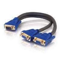 Cables To Go Ultima HD15 Male to Dual HD15 Female SXGA Monitor Y-Cable