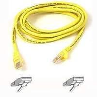 Cable patch CAT5 RJ45 snagless 1m yellow