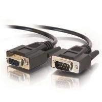 Cables To Go 15m DB9 M/F Extension Cable (Black)