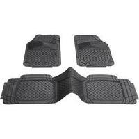 Car floor mat (universal) PVC Black DINO 130083
