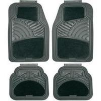 car floor mat universal pvc black goodyear 75531