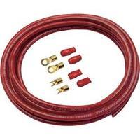 Car stereo power cable set 25 mm² Sinuslive gold-plated