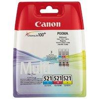 Canon CLI-521 Colour MultiPack Ink Cartridge