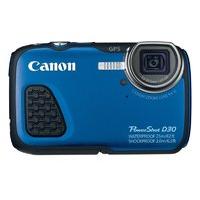 Canon PowerShot D30 Digital Compact Camera - Blue