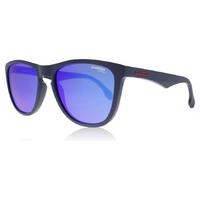 carrera 5042s sunglasses matte blue rct 55mm