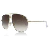 carrera bound sunglasses white gold b4eha 60mm