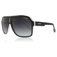 Carrera CA1001/S Sunglasses Black / White 80S9O 62mm