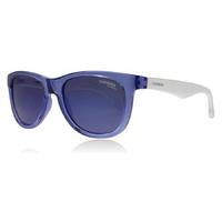 Carrera Junior Carrerino 20 Sunglasses White Blue WWKXT 46mm