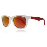 Carrera Junior Carrerino 20 Sunglasses Red White 5SKUZ 46mm
