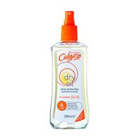 calypso clear protection dry oil spf 6 250ml