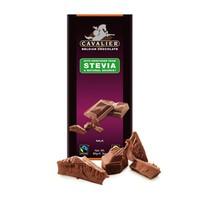 cavalier belgian milk choc with stevia 85g