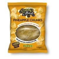 candy shack sugar free pineapple chunks 120g