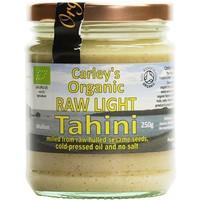 carleys org raw light tahini 250g