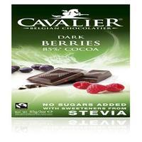 cavalier belgian dark choc dark berries 85g