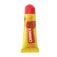 carmex flavoured lip balm strawberry tube spf15 10g