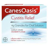 CanesOasis Cystitis Relief Oral Solution Cranberry Flavour (6 Sachets)