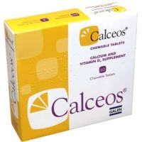 Calceos Calcium and Vitamin D3 Supplement Tablets 60