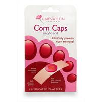 carnation corn caps 5 medicated plasters