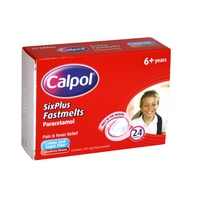 Calpol Six Plus FastMelts 24