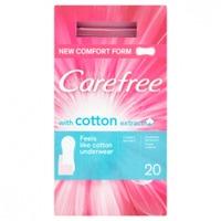 Carefree with Cotton Extract 20 Breathable Pantyliners