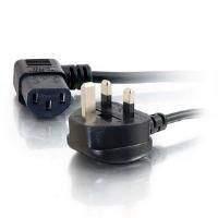 Cables To Go 2m Universal 90° Power Cord (cee 7/7)