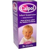 Calpol Sugar/Colour free infant suspension original x 100ml