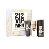 Carolina Herrera 212 VIP Men Gift Set 100ml EDT + 100ml Bath & Shower Gel + 150ml Deodorant Spray