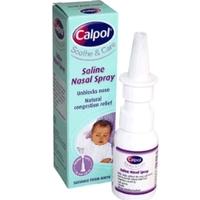 Calpol Soothe and Care saline nasal spray 0.9% x 15ml